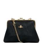 Clutch Granny Frame Purse in nero Vivienne Westwood - donna 
