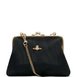 Clutch Granny Frame Purse in nero Vivienne Westwood - donna 