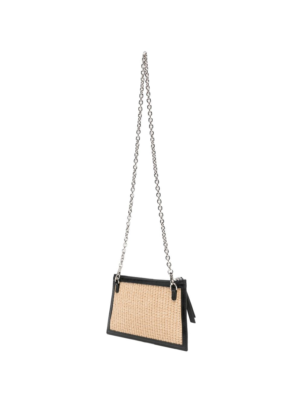 Borsa in rafia con logo in beige Vivienne westwood - donna 