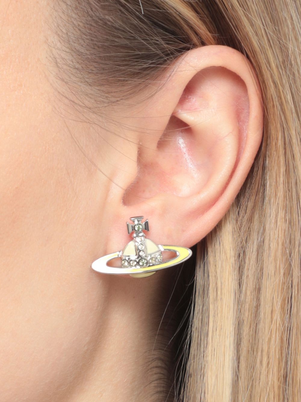Orecchini orb in argento Vivienne westwood - donna 