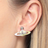 Orecchini orb in argento Vivienne westwood - donna 