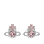 Orecchini Orb con cristalli in rosa Vivienne westwood - donna 