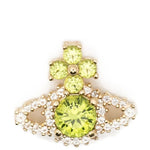 Orecchini valentina orb in verde e oro vivienne westwood - donna 