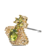 Orecchini valentina orb in verde e oro vivienne westwood - donna 