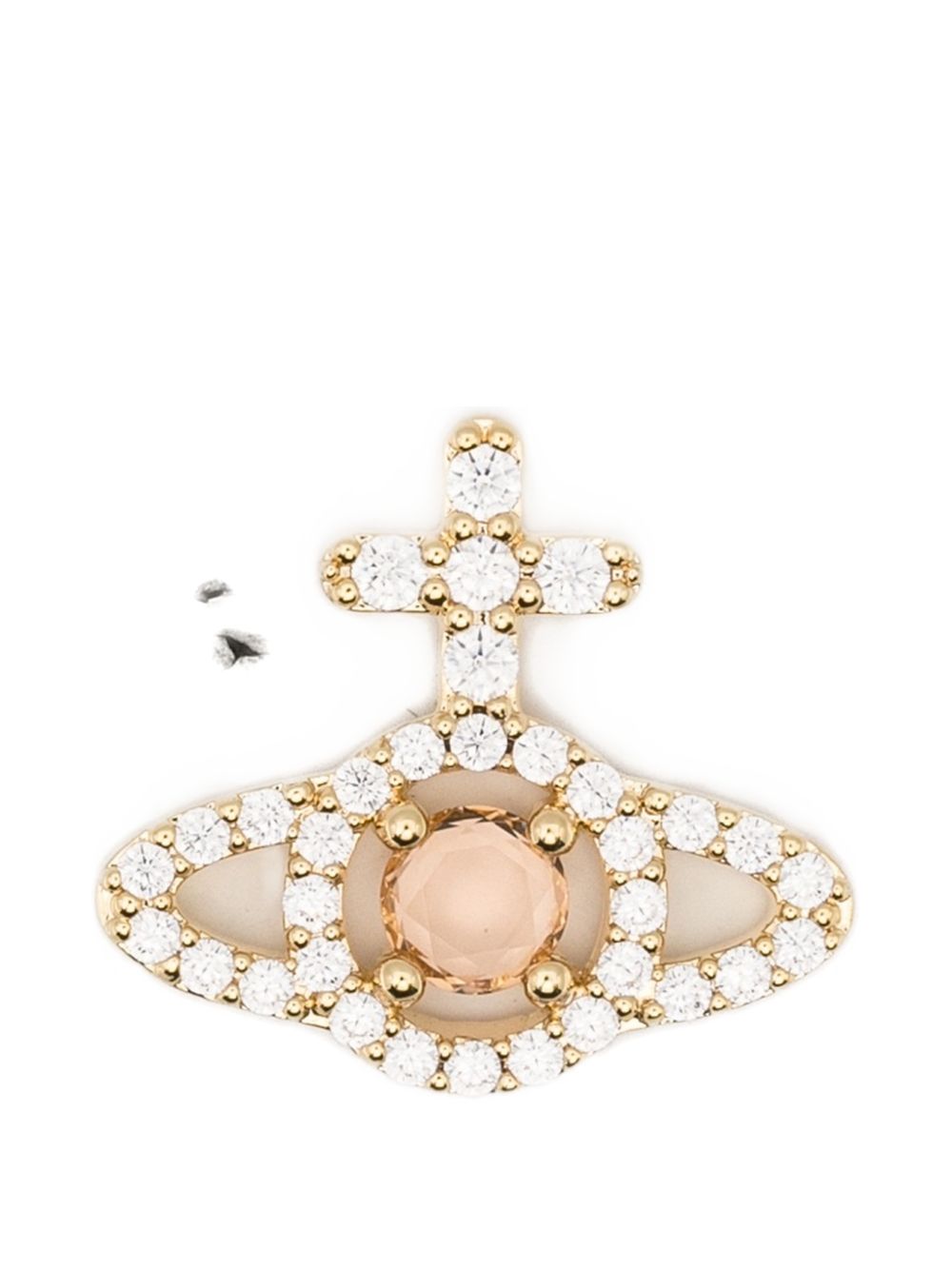 Orecchini olympia orb in rosa e oro vivienne westwood - donna 