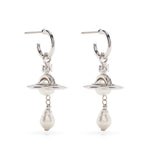 Orecchini con dettaglio Orb in argento Vivienne westwood - donna 
