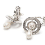 Orecchini con dettaglio Orb in argento Vivienne westwood - donna 