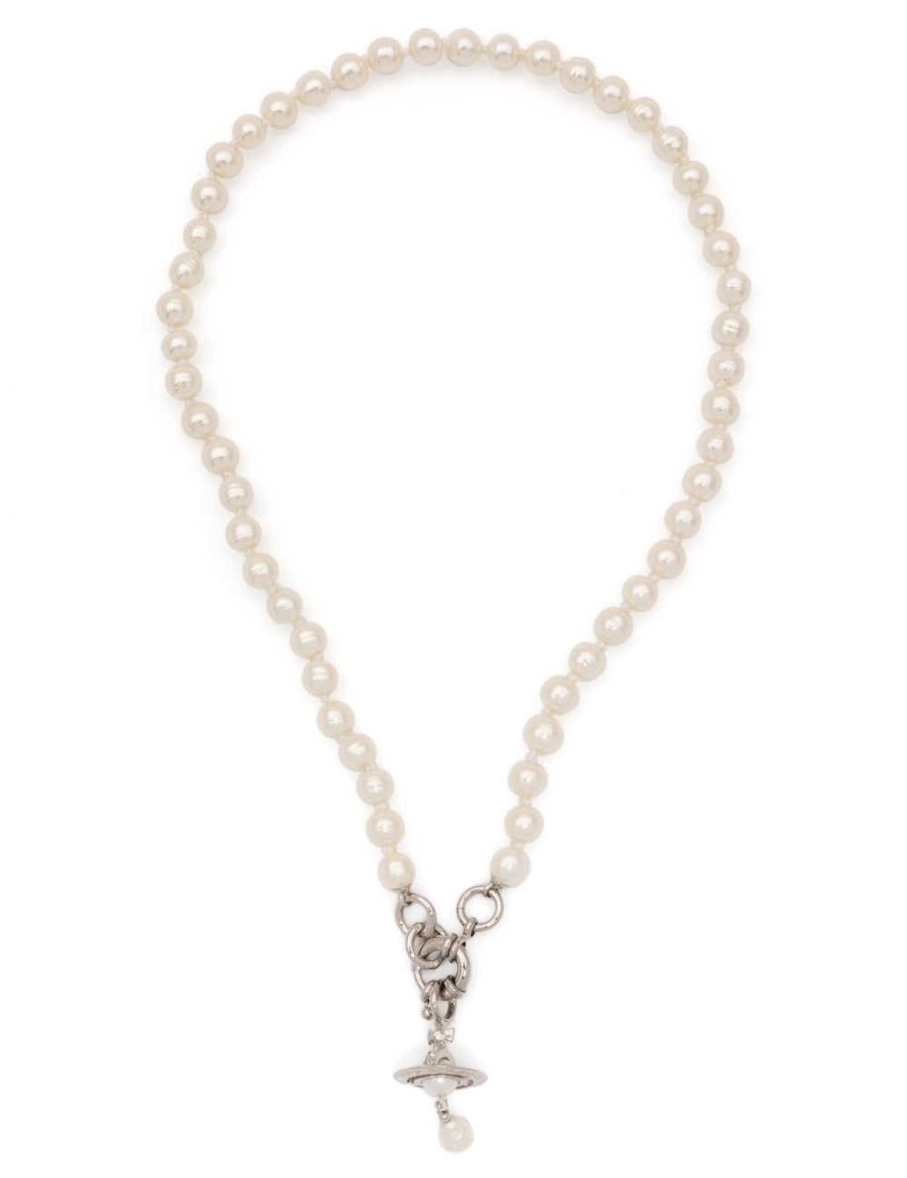 Collana con perle aleksa in bianco Vivienne Westwood - donna 