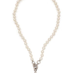 Collana con perle aleksa in bianco Vivienne Westwood - donna 