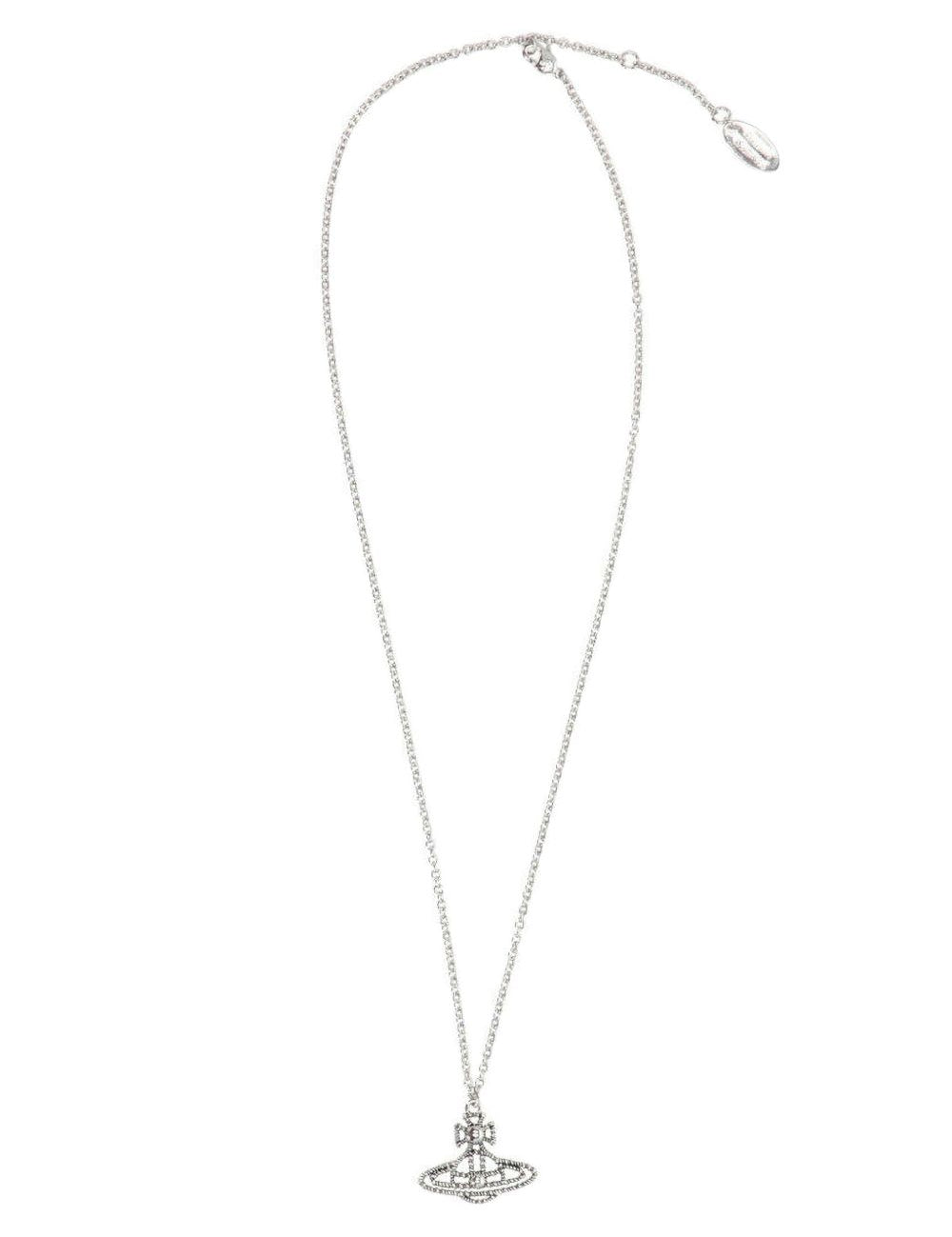 Collana con pendente Coretta Orb in argento Vivienne westwood - donna 