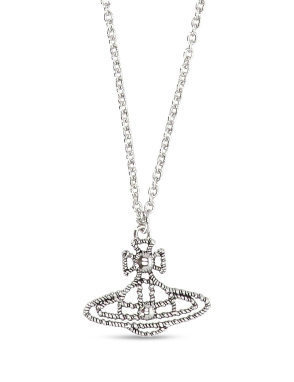 Collana con pendente Coretta Orb in argento Vivienne westwood - donna 