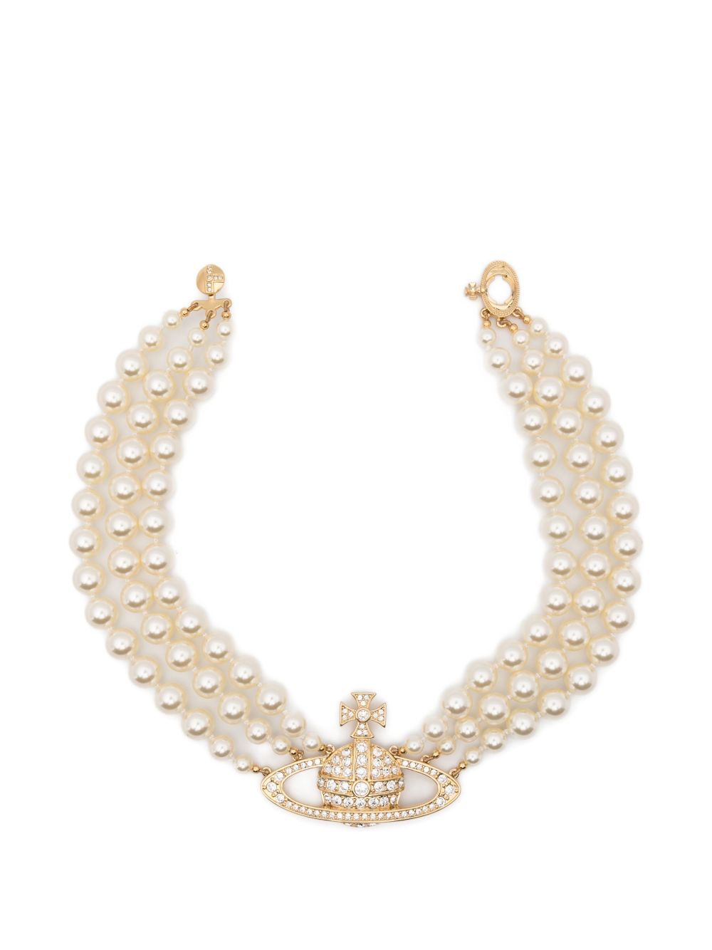 Choker Bas Relief in oro di Vivienne Westwood - donna 