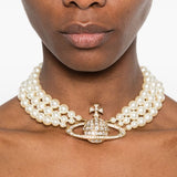 Choker Bas Relief in oro di Vivienne Westwood - donna 