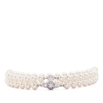 Choker Orb con perle in avorio Vivienne westwood - donna 