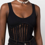 Choker Orb con perle in avorio Vivienne westwood - donna 