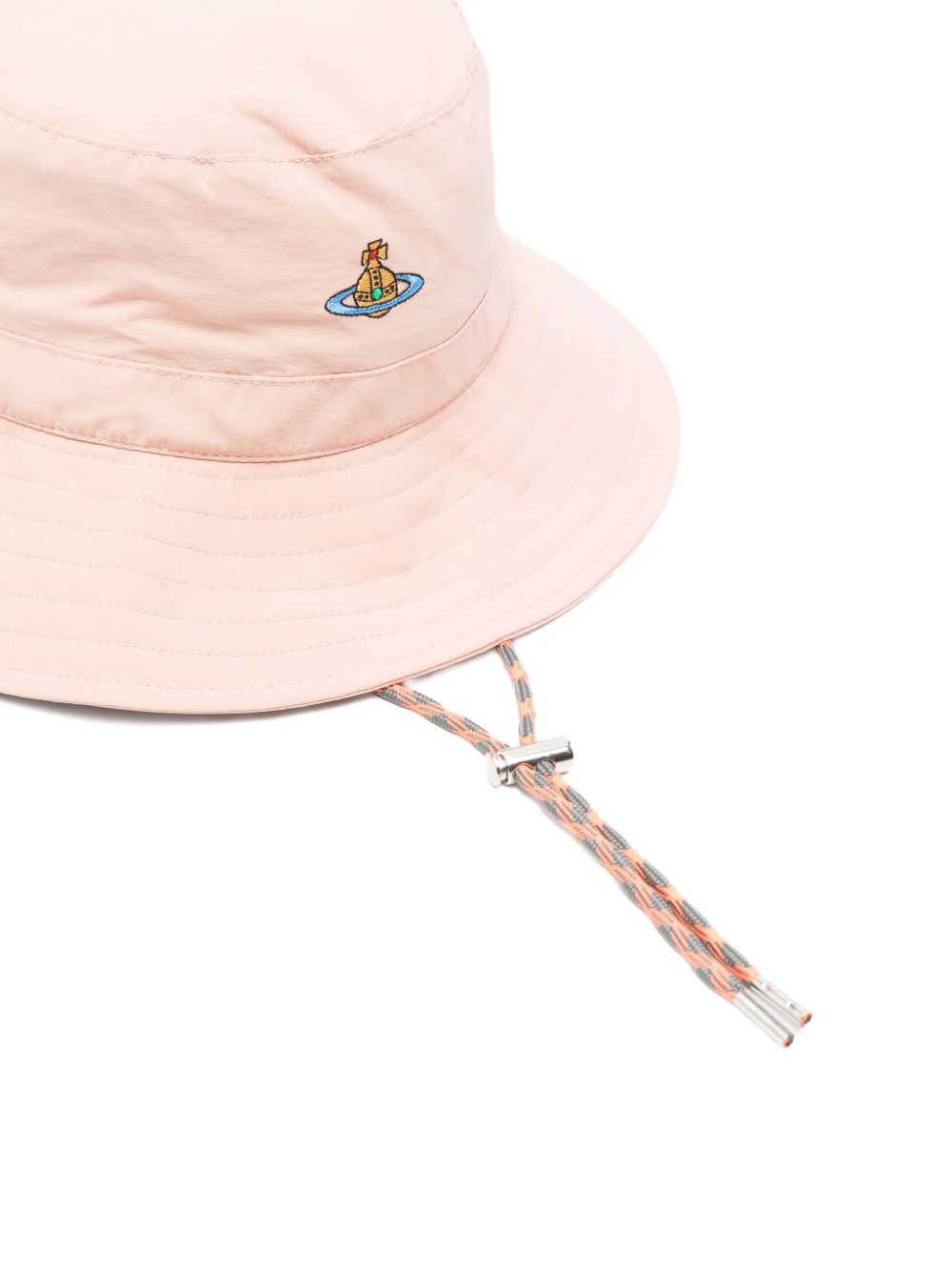 Cappello bucket ricamato con sfera in rosa Vivienne westwood - donna 