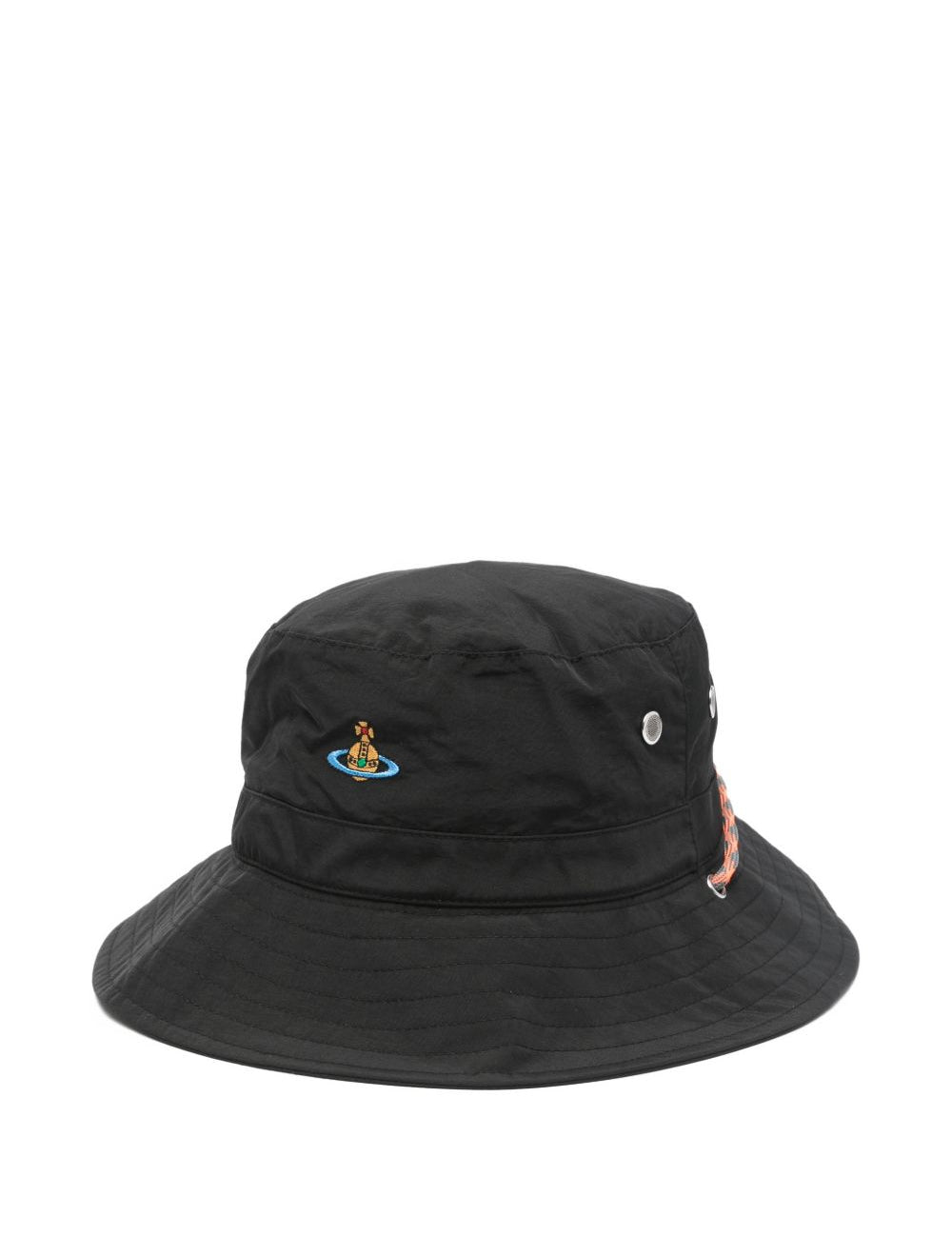 Cappello ricamato con sfera in nero Vivienne westwood - donna 