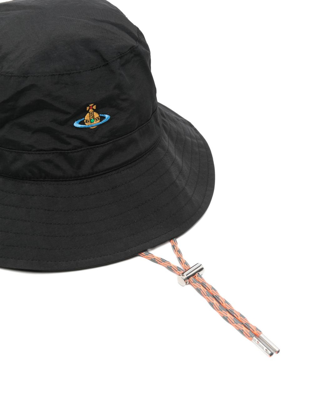 Cappello ricamato con sfera in nero Vivienne westwood - donna 