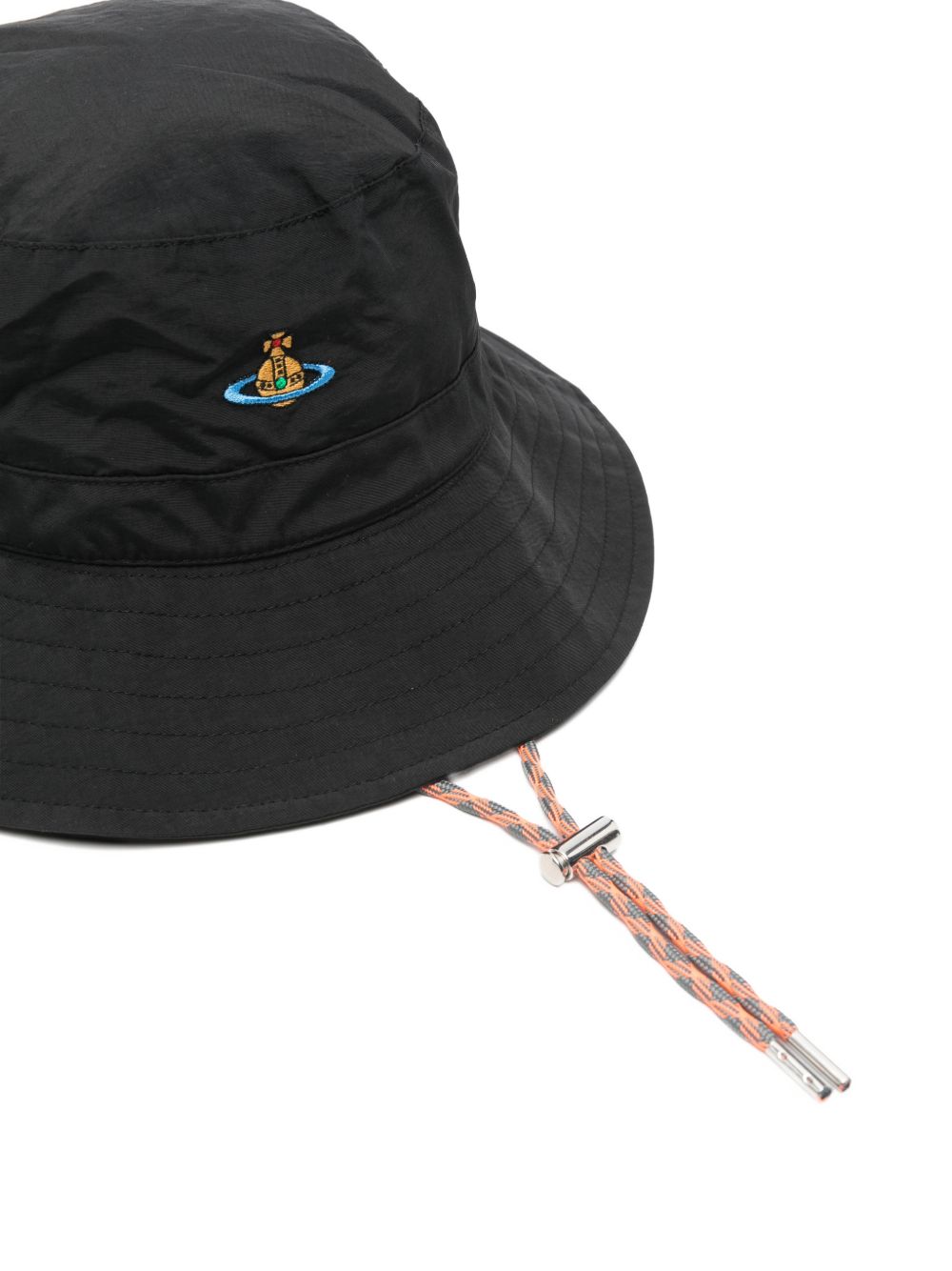 Cappello ricamato con sfera in nero Vivienne westwood - donna 