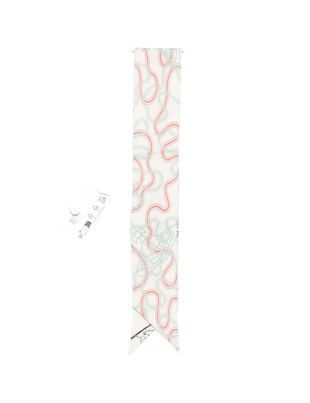 Foulard con stampa grafica multicolore Vivienne westwood - donna 