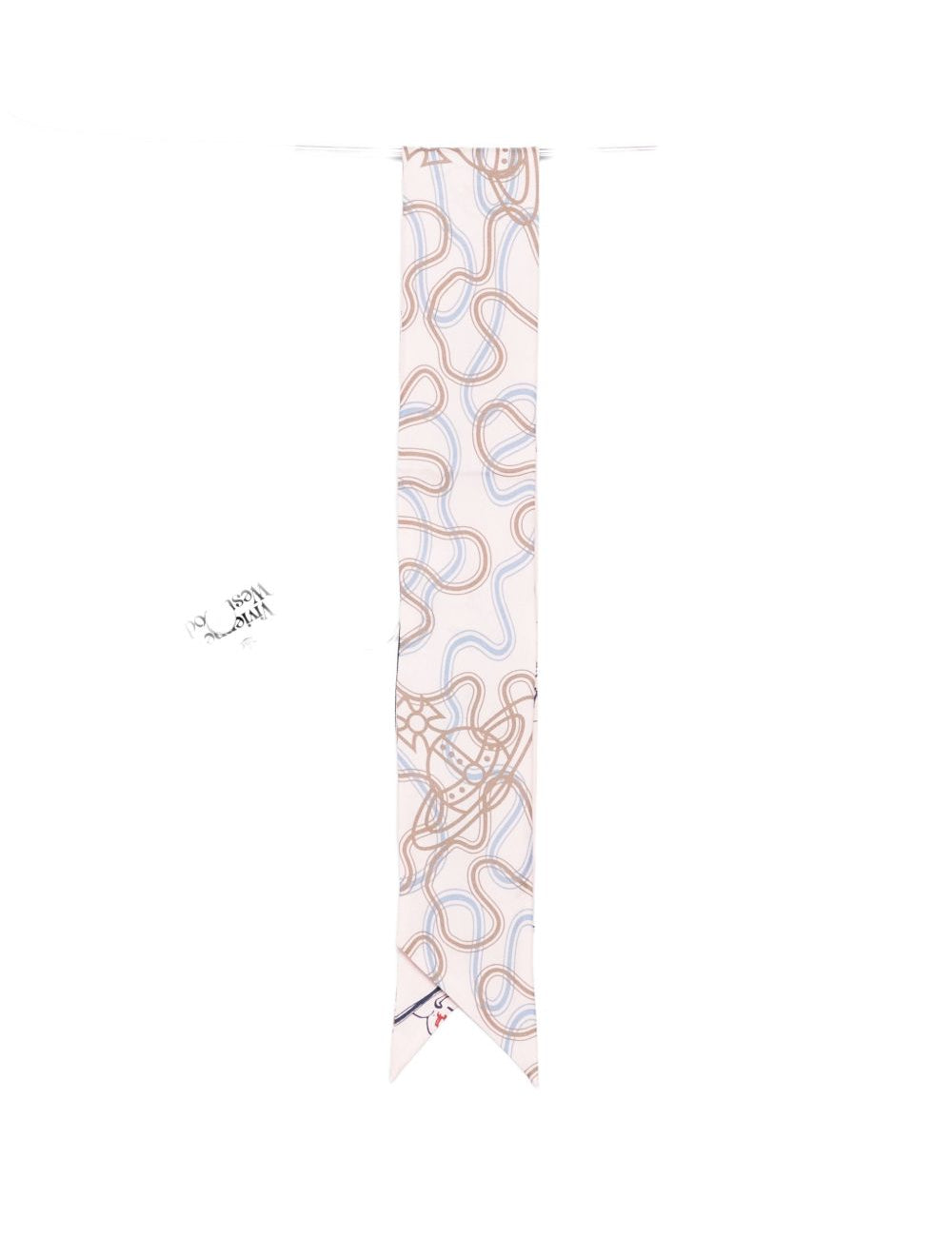 Foulard con stampa grafica multicolore Vivienne westwood - donna 