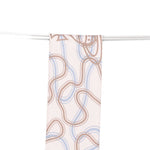 Foulard con stampa grafica multicolore Vivienne westwood - donna 