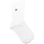 Calzini con logo in bianco Vivienne westwood - donna 