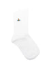 Vivienne Westwood white logo socks - women