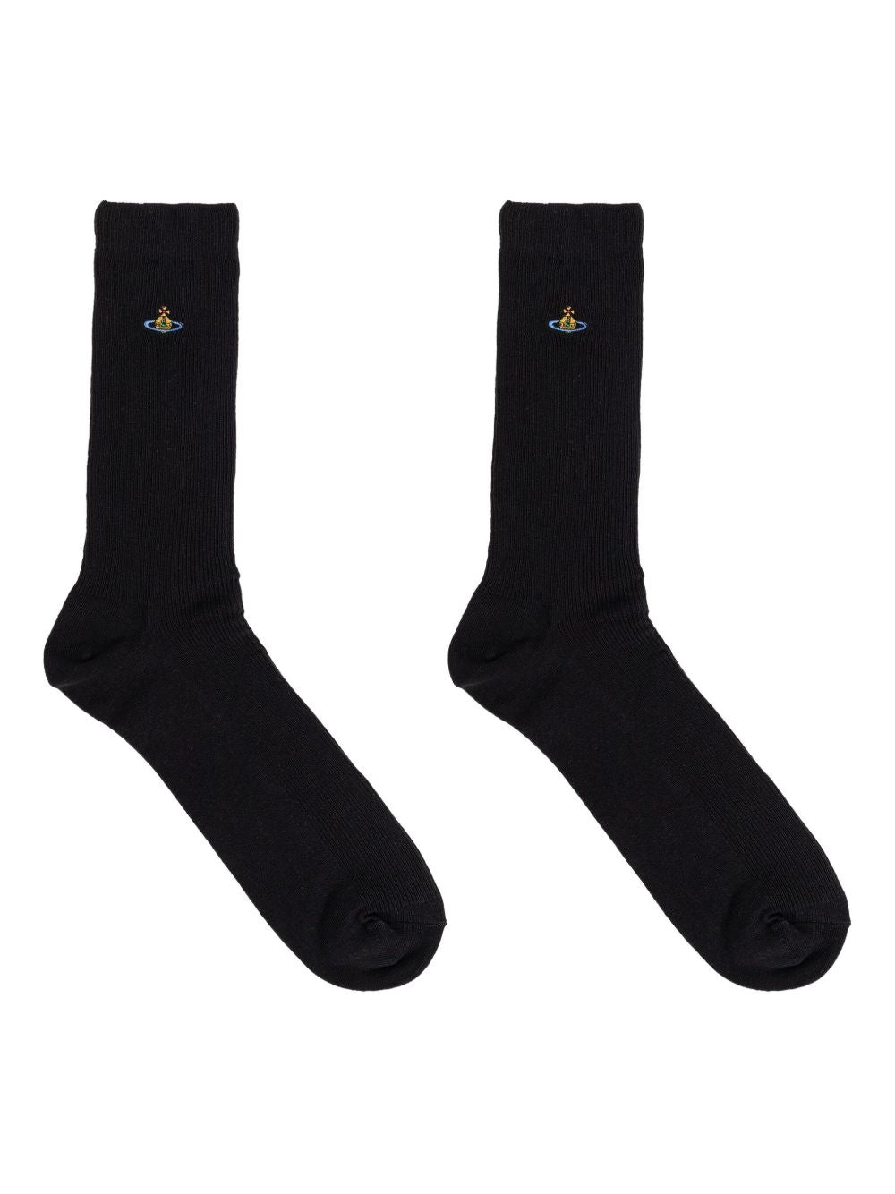 Calzini con ricamo Orb in nero Vivienne westwood - donna 