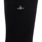 Calzini con ricamo Orb in nero Vivienne westwood - donna 
