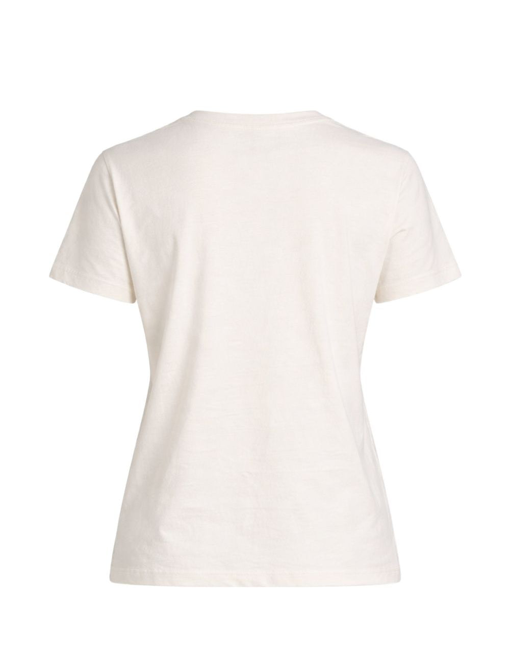 T-shirt girocollo in avorio Wardrobe.Nyc - donna 