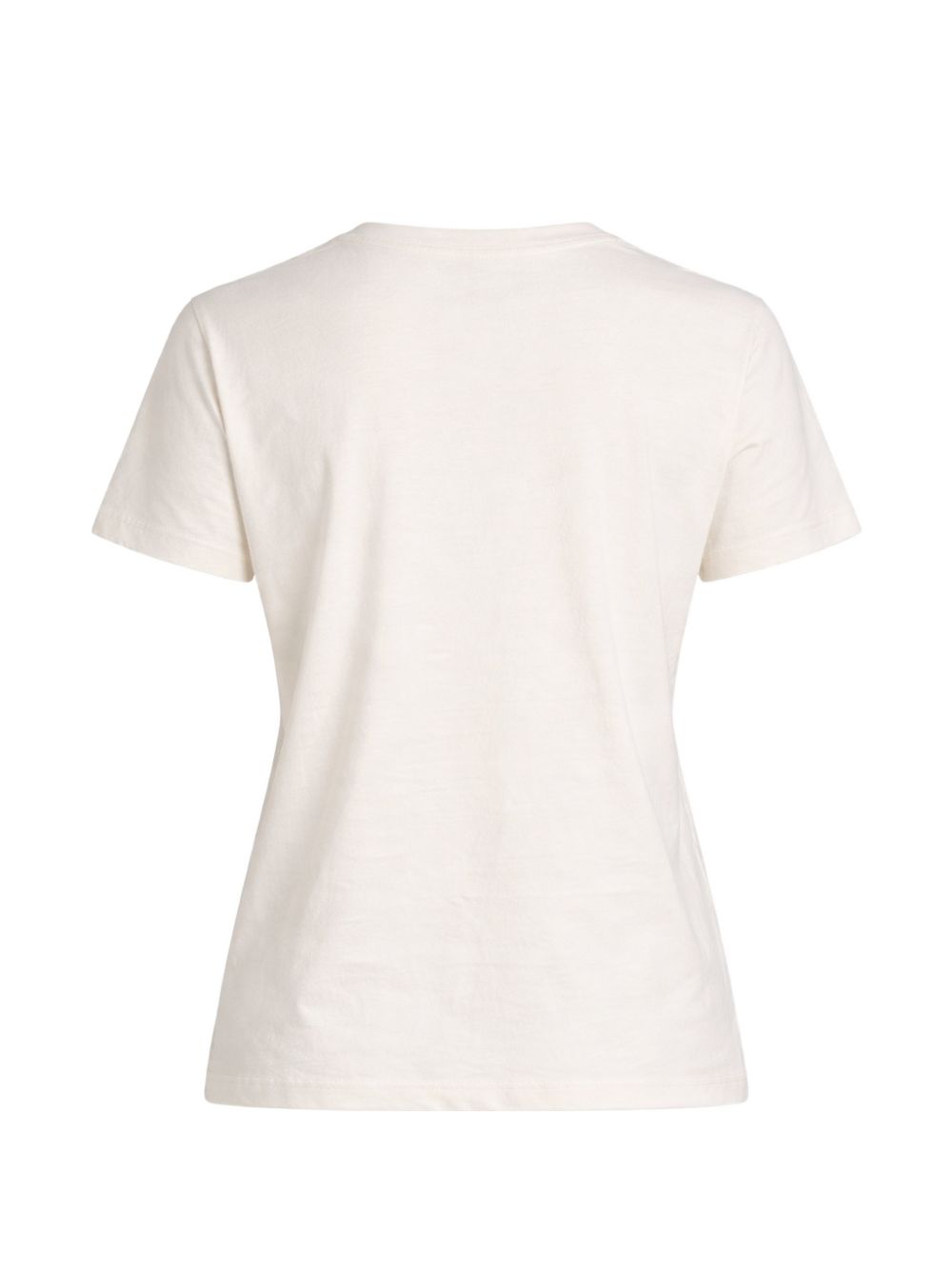 T-shirt girocollo in avorio Wardrobe.Nyc - donna 