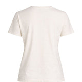 T-shirt girocollo in avorio Wardrobe.Nyc - donna 