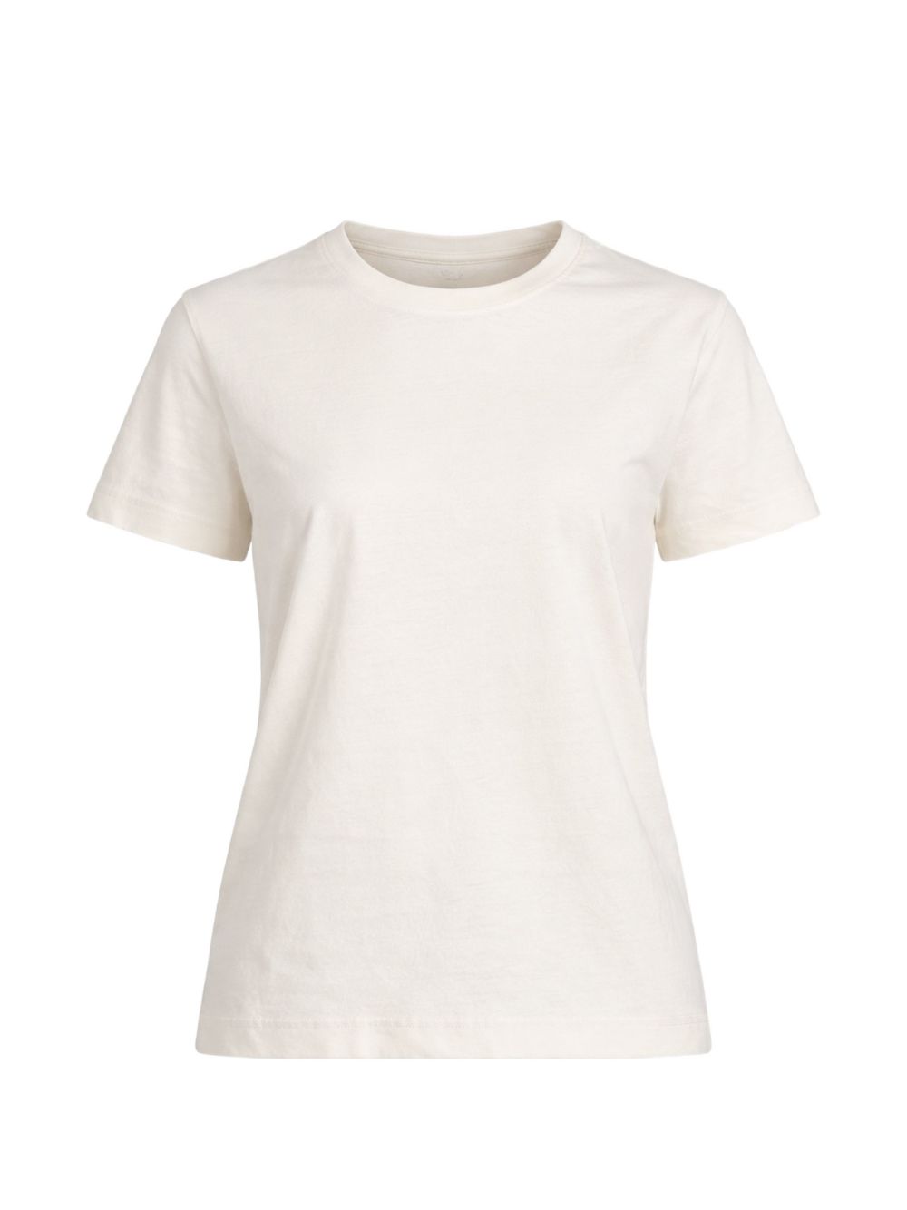 T-shirt girocollo in avorio Wardrobe.Nyc - donna 