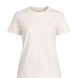 T-shirt girocollo in avorio Wardrobe.Nyc - donna 