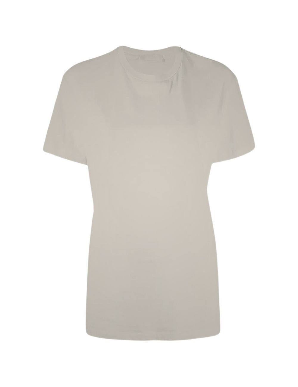 T-shirt girocollo in grigio Wardrobe.Nyc - donna 