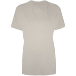 T-shirt girocollo in grigio Wardrobe.Nyc - donna 