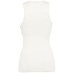 Canotta a coste in avorio Wardrobe.Nyc - donna 
