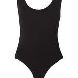 Body opaque con scollatura a u in nero Wardrobe NYC - donna 