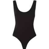 Body opaque con scollatura a u in nero Wardrobe NYC - donna 