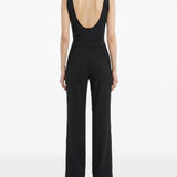Body opaque con scollatura a u in nero Wardrobe NYC - donna 