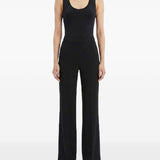 Body opaque con scollatura a u in nero Wardrobe NYC - donna 