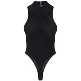 Body semi-trasparente in nero 
