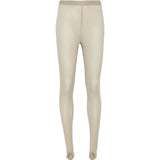 Leggings con staffa in beige Wardrobe.Nyc - donna 