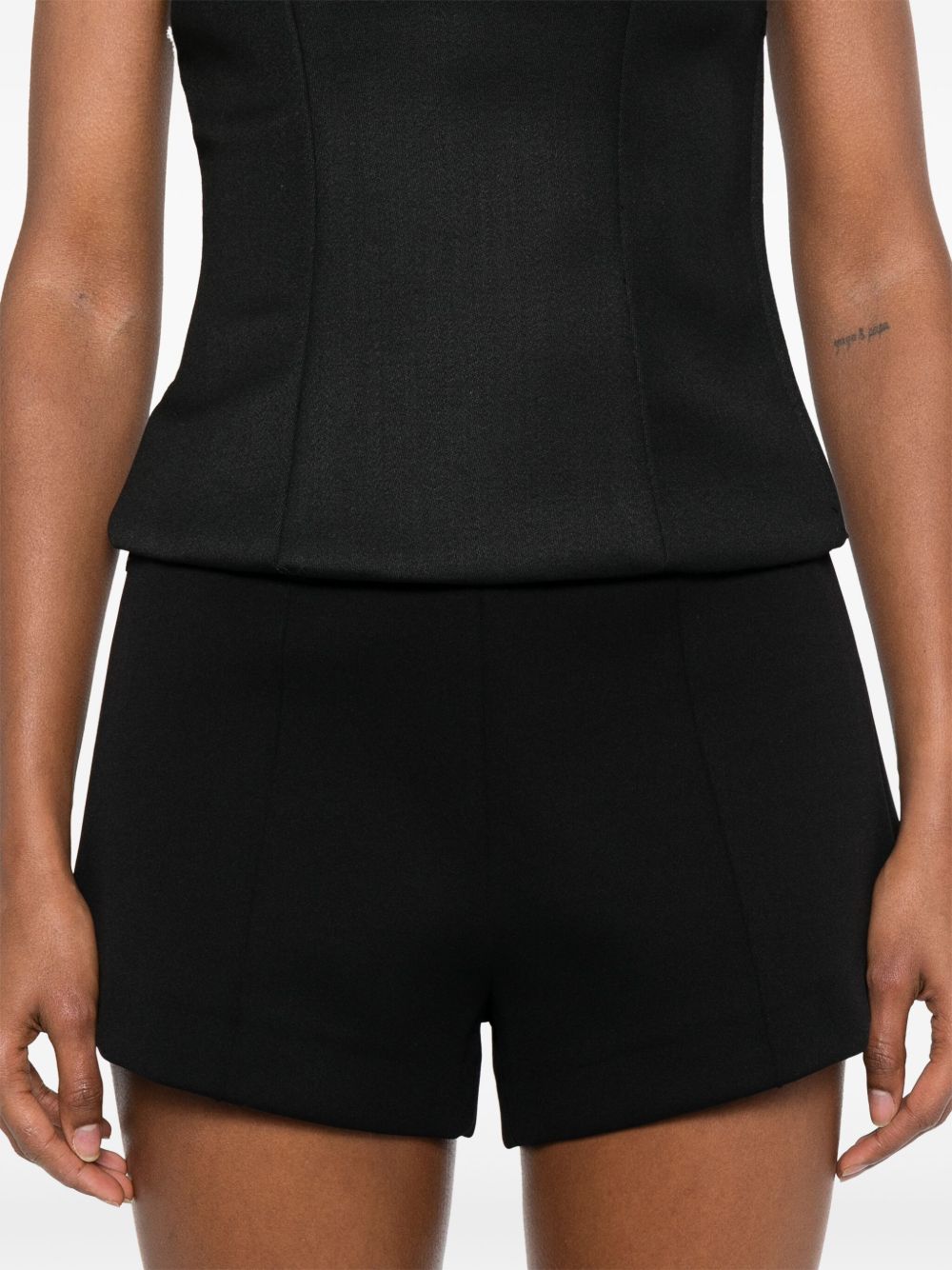 Shorts sartoriali in nero Wardrobe.Nyc - donna 
