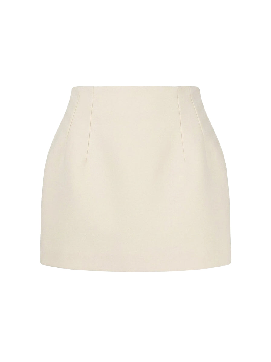 Minigonna new contour in bianco Wardrobe NYC - donna 