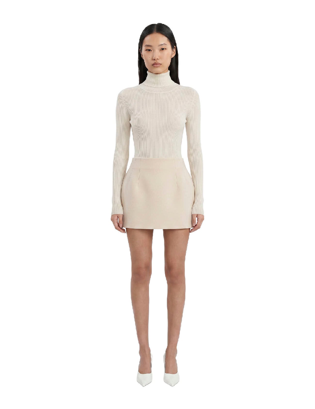 Minigonna new contour in bianco Wardrobe NYC - donna 