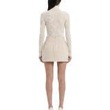 Minigonna new contour in bianco Wardrobe NYC - donna 