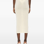 Gonna semi trasparente in giallo Wardrobe.Nyc - donna 