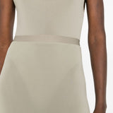 Gonna semi trasparente in verde Wardrobe.Nyc - donna 